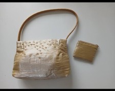 Vintage gold silk for sale  ALTRINCHAM