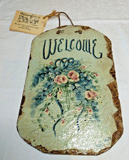 Vtg welcome sign for sale  Yukon
