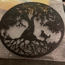 Dog design metal for sale  LONDON