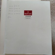 1989 rover 200 for sale  SELBY