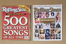 (2) Rolling Stone Magazine 2004 The Photographs Sept & 500 Greatest Songs Dec segunda mano  Embacar hacia Mexico