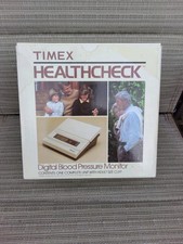 Monitor de Pressão Arterial Timex HealthCheck Digital LCD Vintage Original Manual de Embalagem comprar usado  Enviando para Brazil