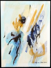 Höhenflug 2000 gouache gebraucht kaufen  Berlin