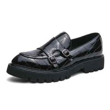 Mocassins masculinos da moda sola grossa sapatos sociais couro genuíno calçado casual comprar usado  Enviando para Brazil