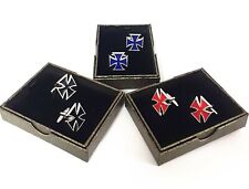 Maltese cross cufflinks for sale  LEDBURY