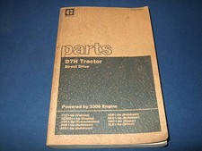 CAT CATERPILLAR D7H TRATOR DE ESTEIRAS TRATOR PEÇAS LIVRO MANUAL S/N 77Z1-UP comprar usado  Enviando para Brazil