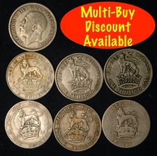 Shilling 1911 1936 for sale  SIDMOUTH