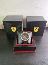 Usado, Relógio de pulso masculino Ferrari quartzo 0830254 preto/vermelho produto oficial licenciado JPN comprar usado  Enviando para Brazil