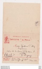 Carte lettre poilu d'occasion  Sathonay-Camp