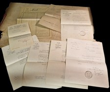 Lot anciens documents d'occasion  Soyaux