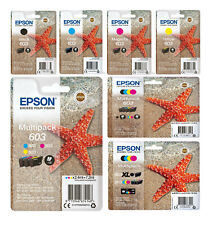 LOTE DE CARTUCHOS DE TINTA GENUÍNOS EPSON 603, STARFISH, XP-2100, XP-2105 XP-3100 XP-3105 comprar usado  Enviando para Brazil