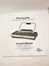 Grelha elétrica interna vintage manual PowerXL SMG-01 sem fumaça Elite comprar usado  Enviando para Brazil