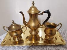 Brass tea set for sale  Oglethorpe