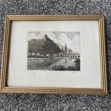 Heidelberg picture signed for sale  SKEGNESS