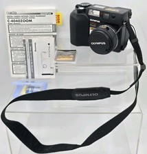 Olympus Camedia C-4040ZOOM /7.5X /4.1 Megapixel com 128mb Olympus TESTADO comprar usado  Enviando para Brazil