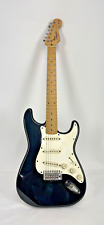 Usado, 1994 Fender Squier Stratocaster Preto bom estado com bolsa Gig comprar usado  Enviando para Brazil
