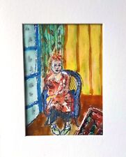 Mixed media painting d'occasion  Expédié en Belgium