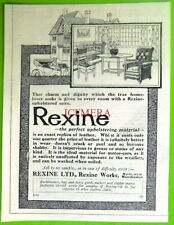 Rexine leather cloth for sale  SIDCUP