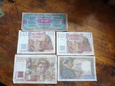 Lot billets banque d'occasion  Rumilly