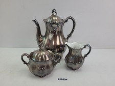 Kaffeekern porzellan versilber gebraucht kaufen  Burgstädt