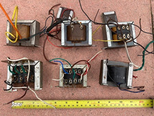 Six transformers valve for sale  NORWICH