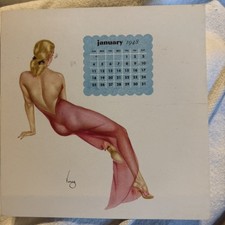 Vintage varga calendar for sale  Pottstown