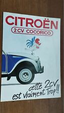 Rare brochure citroen d'occasion  Vertus