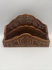 Wooden letter rack for sale  PRESTON