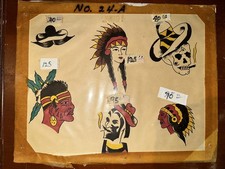 Hand colored tattoo for sale  Pensacola