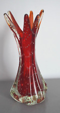 Vase rouge bullée d'occasion  Sainte-Colombe