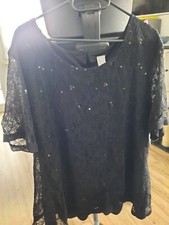 Spitzen shirt pailetten gebraucht kaufen  Eschede