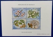 Monaco 1990 feuillet d'occasion  Saint-Pantaléon-de-Larche