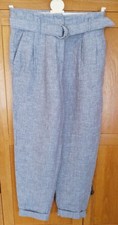 Ladies linen trousers for sale  CHURCH STRETTON