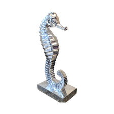 Silver colored seahorse for sale  La Pine
