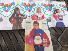 Christmas sweaters children for sale  RIPLEY