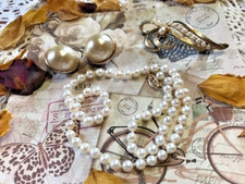 Collier broche plaqué d'occasion  Moissac
