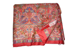 Folha plana vintage Ralph Lauren Galahad Red Paisley (1) King/California King comprar usado  Enviando para Brazil