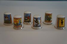 Advertising thimbles ceramics for sale  PORTSMOUTH