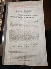 Midland railway paintng for sale  NORTHAMPTON