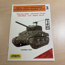 VTG Intech Sherman M4A1 Universal Carrier M16 MGC T-34 Hetzer Su-76 Polish-Eng comprar usado  Enviando para Brazil