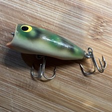Isca de pesca aquática vintage Bagley Balsa Pop'n B2 Top - Sapo comprar usado  Enviando para Brazil