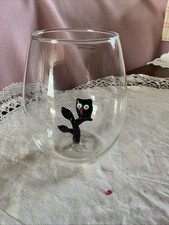 Hand blown black for sale  POOLE
