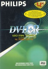 DVD+R de dados 120 min vídeo regravável 4,7 GB, Philips comprar usado  Enviando para Brazil