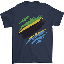 Torn tanzania flag for sale  COVENTRY