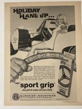 1970 Sport Grip Osłona kierownicy Print Ad Superior Industries 500 Porotherm na sprzedaż  Wysyłka do Poland