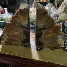 Interesting stone bookends for sale  Bangor