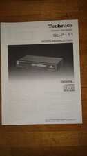Technics p111 bedienungsanleit gebraucht kaufen  Osnabrück