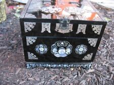 Vtg black lacquer for sale  Statham