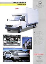 Usado, MERCEDES TRUCKS / PROSPECTUS / SPRINTER 312 D FOURGON TROUILLET de 1995 comprar usado  Enviando para Brazil