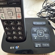 Black cordless phone for sale  STOCKBRIDGE